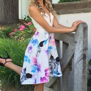 Hello Molly Floral Bottom Dress